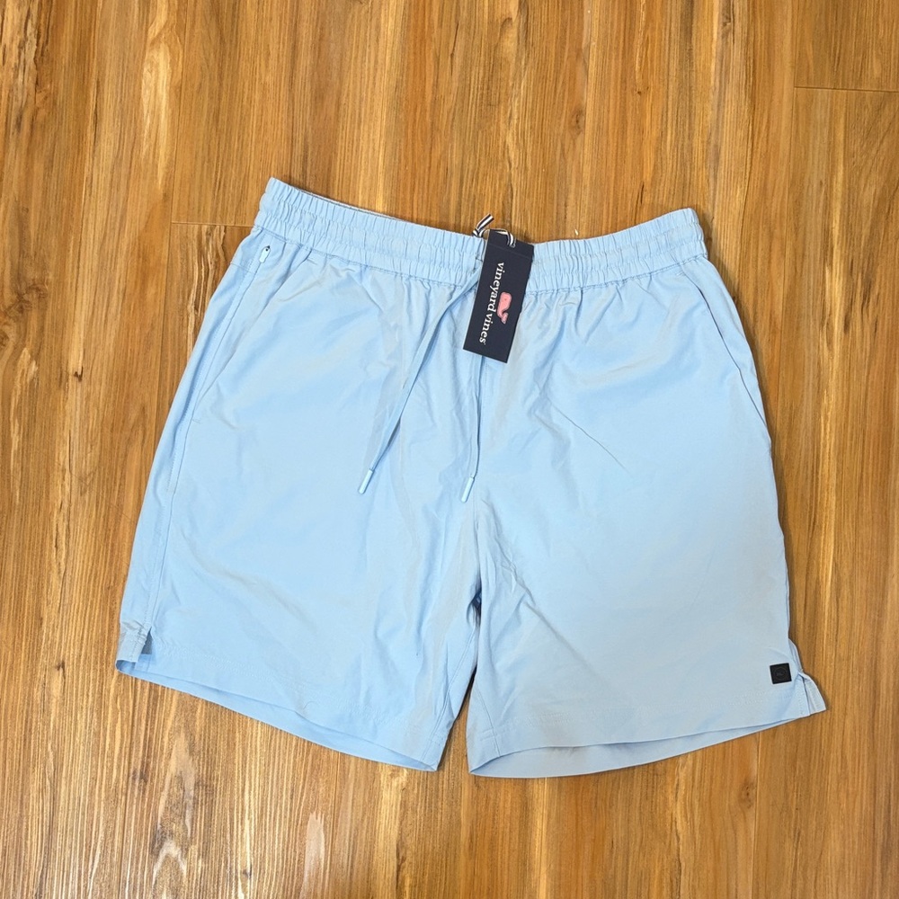 Vineyard Vines Light Blue Athletic Shorts